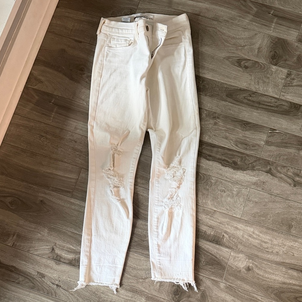 White J Brands Distressed Women's Jeans